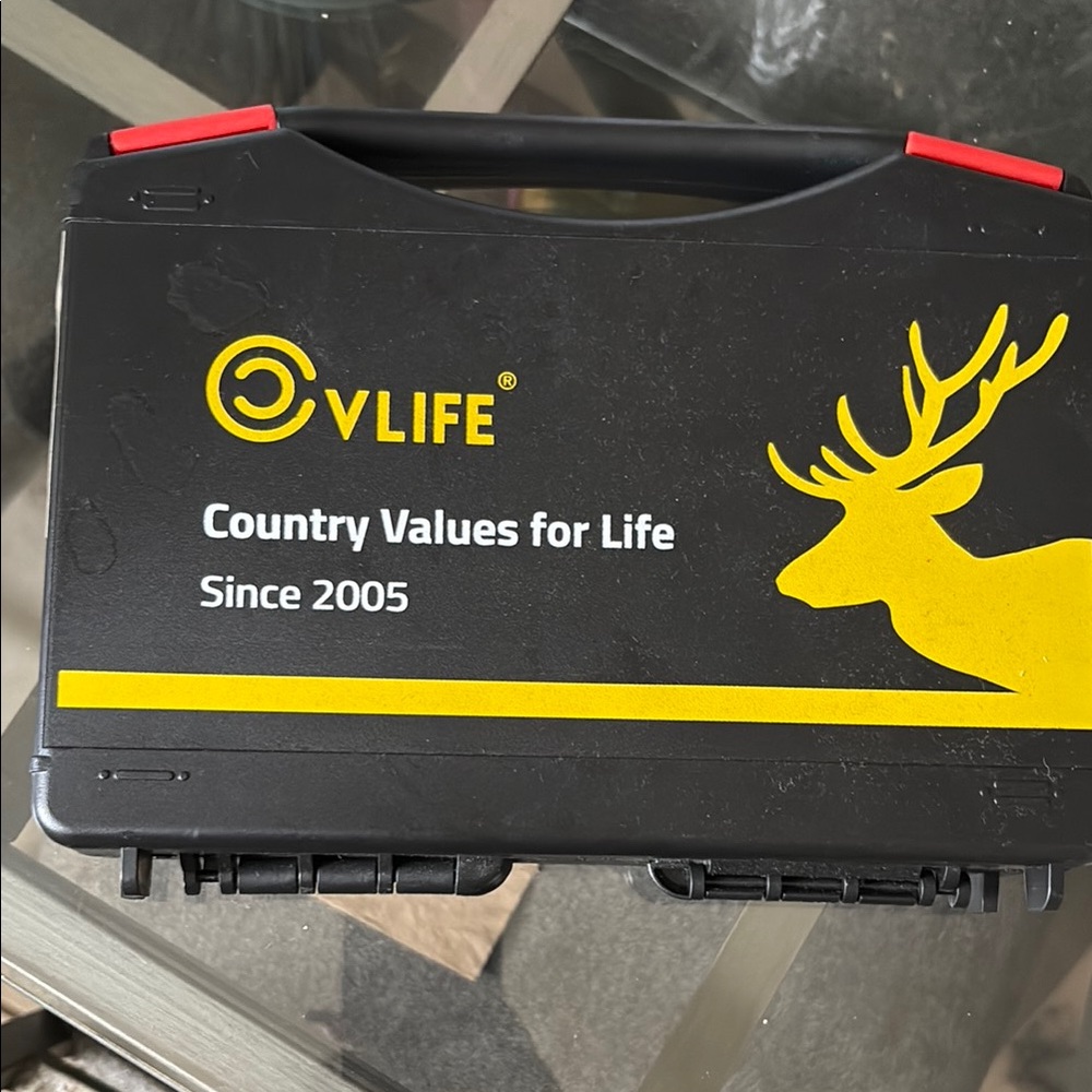 V Life Black and Yellow Tool Case